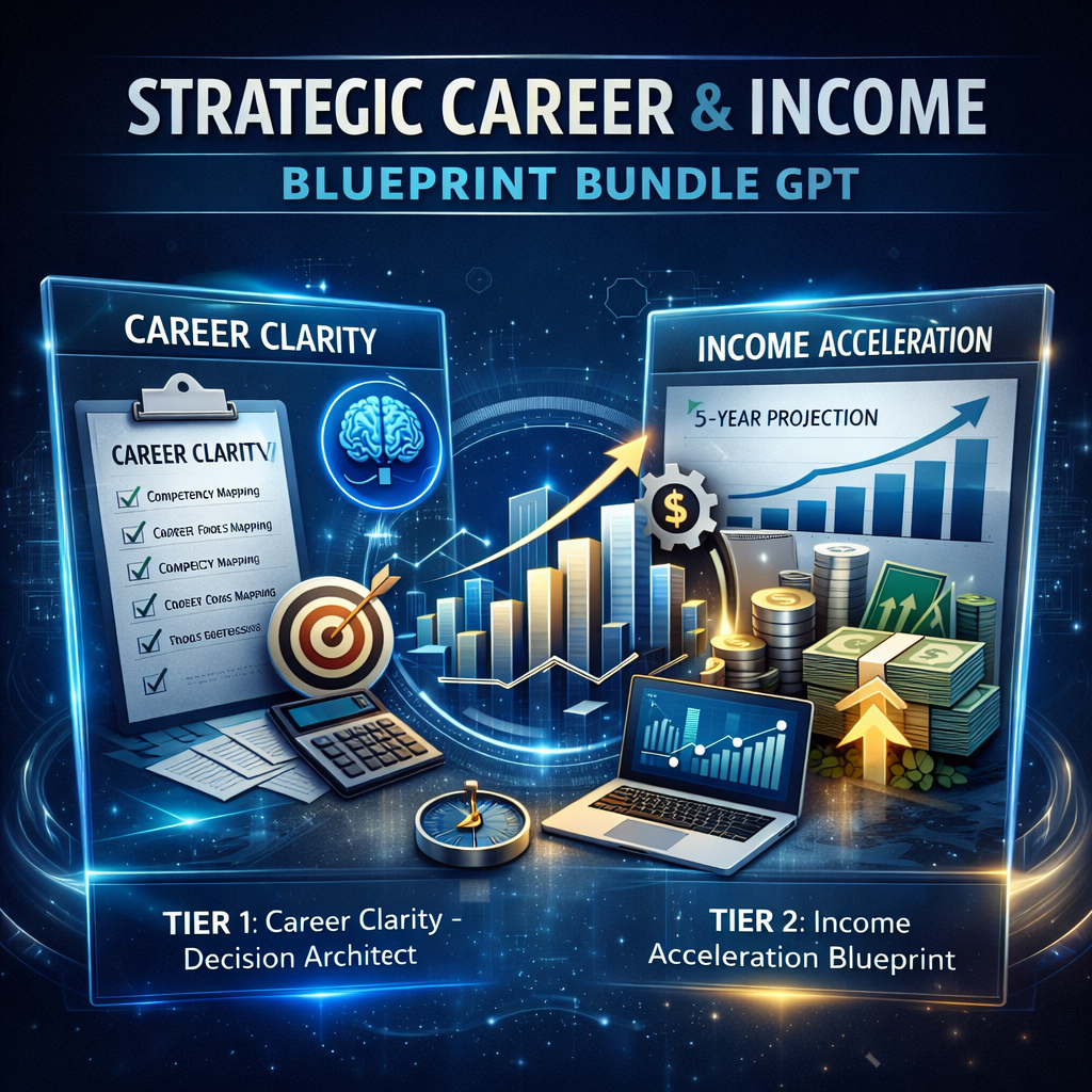 Strategic Career and Income Blueprint Bundle GPT